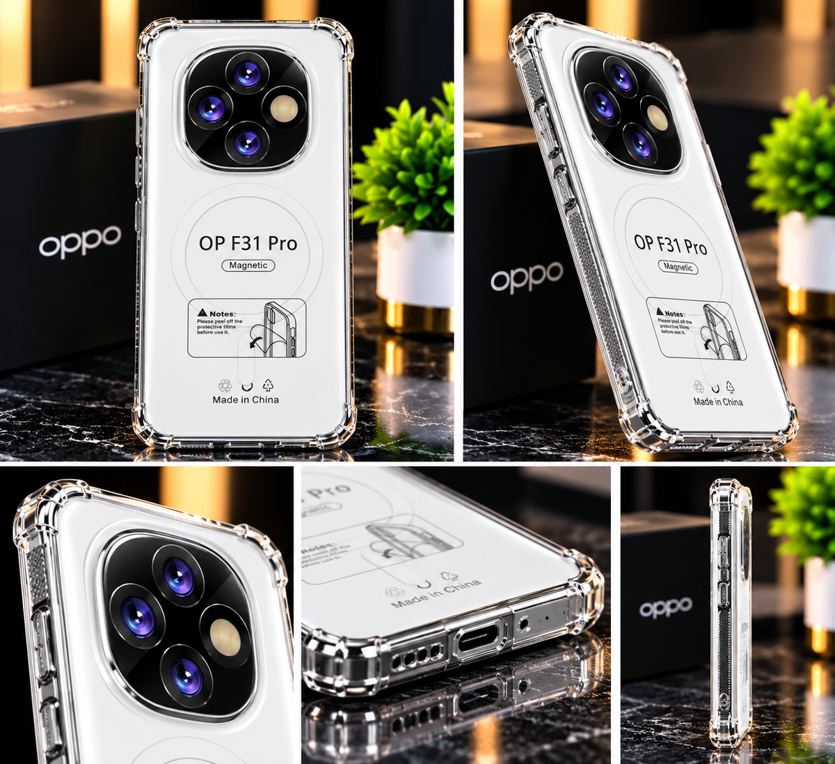 Oppo F31 Pro Anti Yellow Smart Case