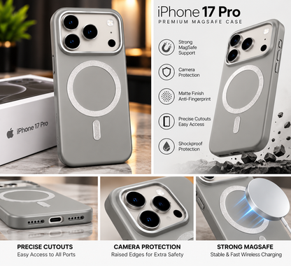 iPhone 17 Pro Premium Matte Protective Case
