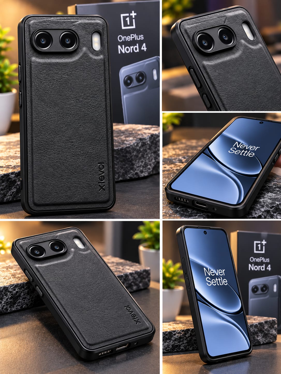 1+ Nord 4  Luxury Premium Leather Case