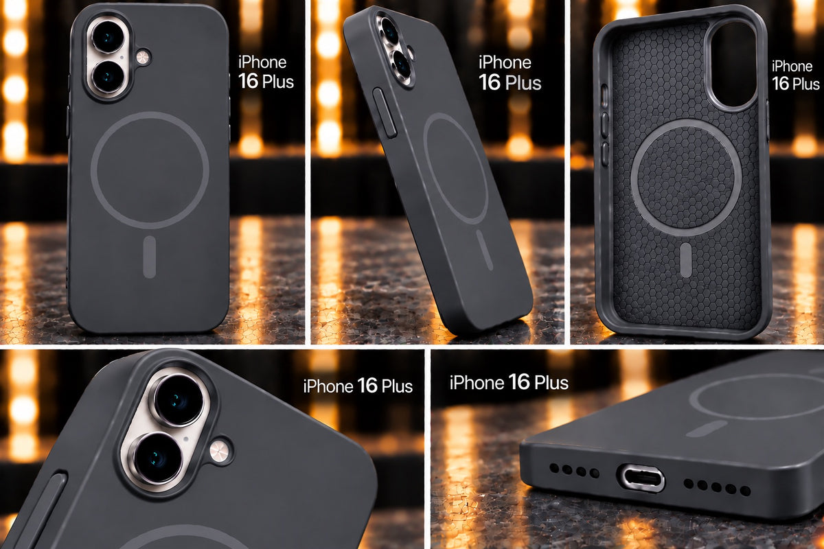 iPhone 16 Plus Premium Soft Silicone Shockproof Case