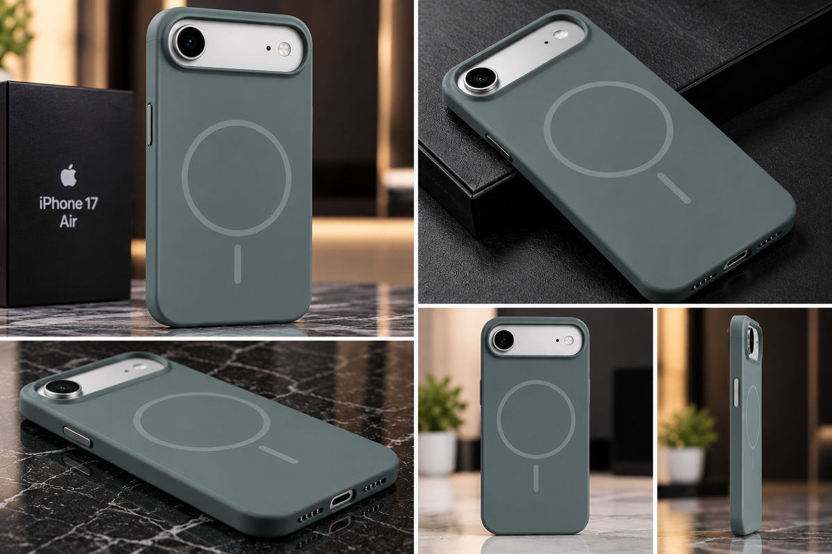 iPhone 17 Air Premium Soft Silicone Shockproof Case