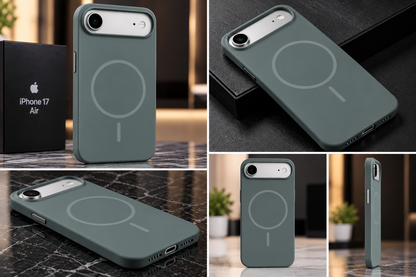 iPhone 17 Air Premium Soft Silicone Shockproof Case