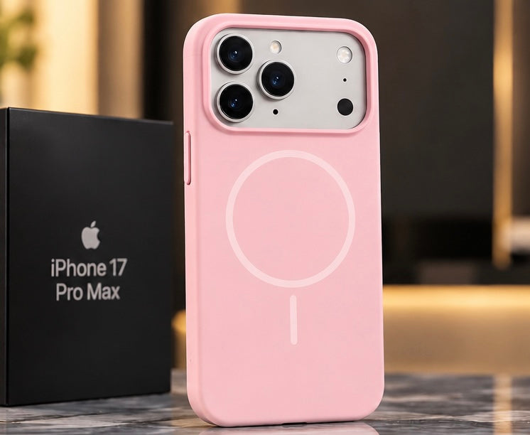 iPhone 17 Pro Max Premium Soft Silicone Shockproof Case