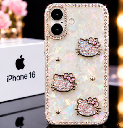 iPhone 16 Luxury Crystal Bling Case