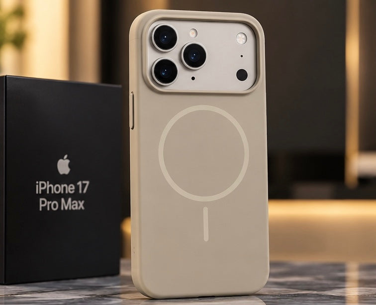 iPhone 17 Pro Max Premium Soft Silicone Shockproof Case