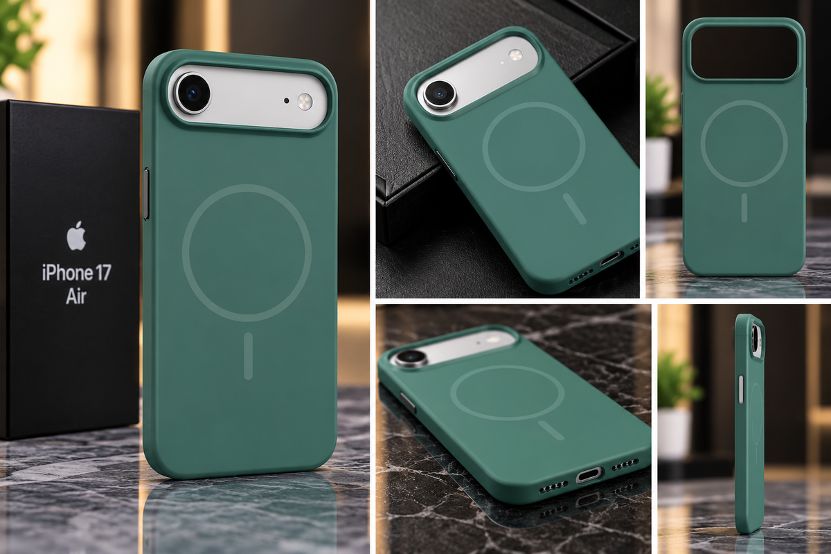 iPhone 17 Air Premium Soft Silicone Shockproof Case
