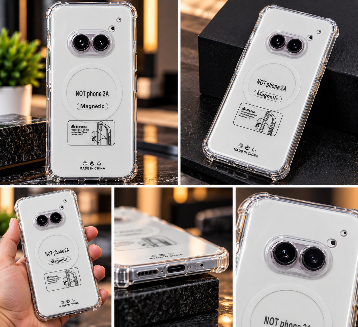 Nothing Phone 2 Anti Yellow Smart Case