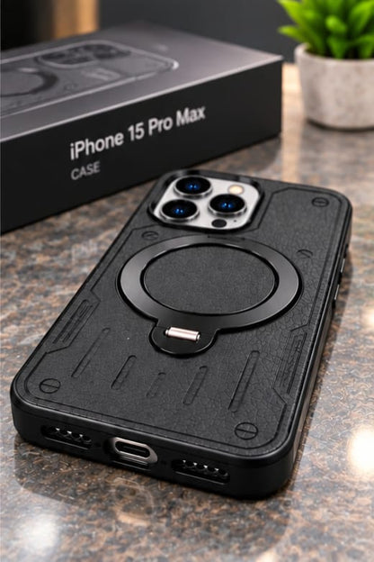 iPhone 15 Pro Max Ring Holder Magnetic Phone Case