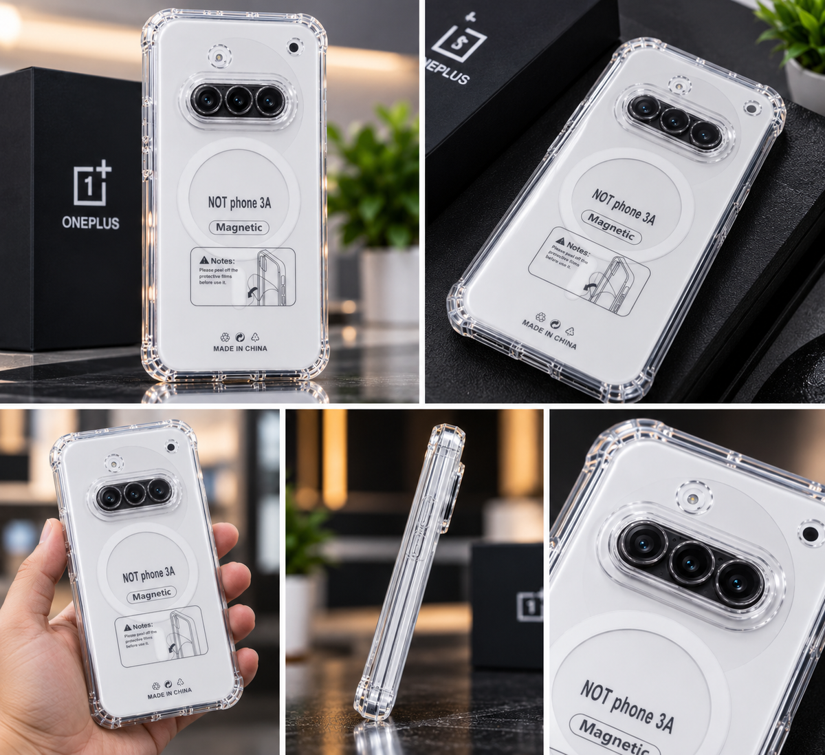 Nothing Phone 3a Anti Yellow Smart Case