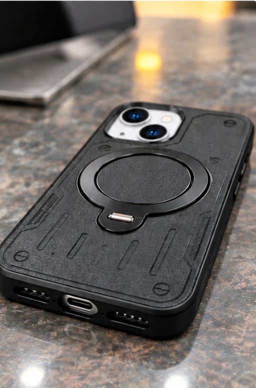 iPhone 15 Ring Holder Magnetic Phone Case