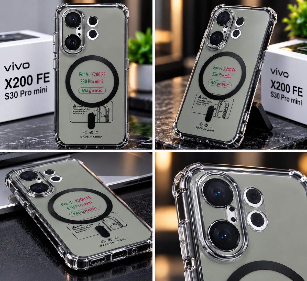 Vivo X200 FE Anti Yellow Smart Case