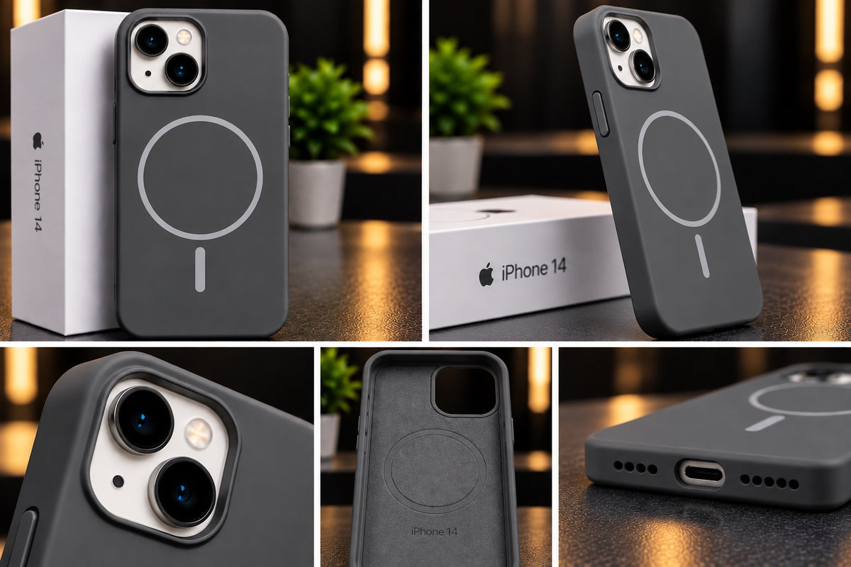 iPhone 14 Premium Soft Silicone Shockproof Case