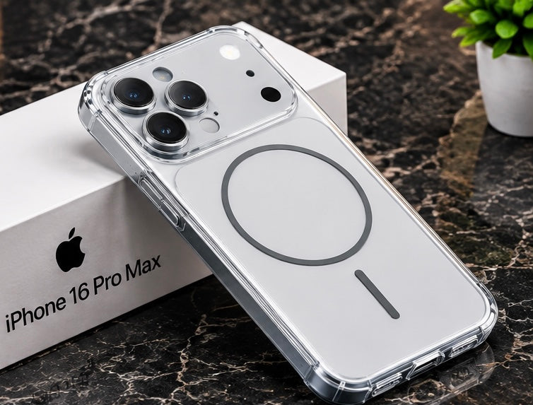 iPhone 16 Pro Max Converter Cover MagSafe Compatible Shockproof Protective Case