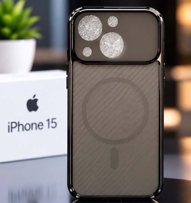 iPhone 15 Transparent Airbag Case