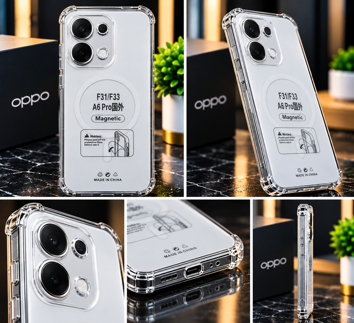 Oppo F31 Anti Yellow Smart Case