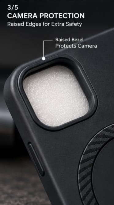 iPhone 15 MagSafe Slim Matte Compatible Shockproof Case