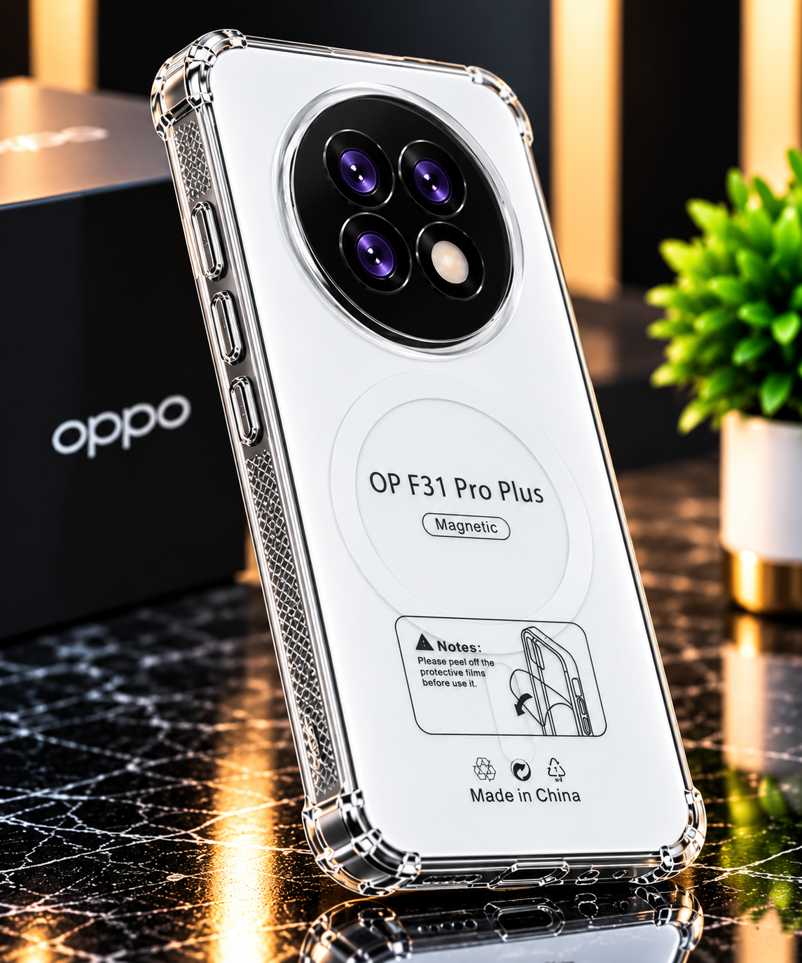 Oppo F31 Pro+ Anti Yellow Smart Case