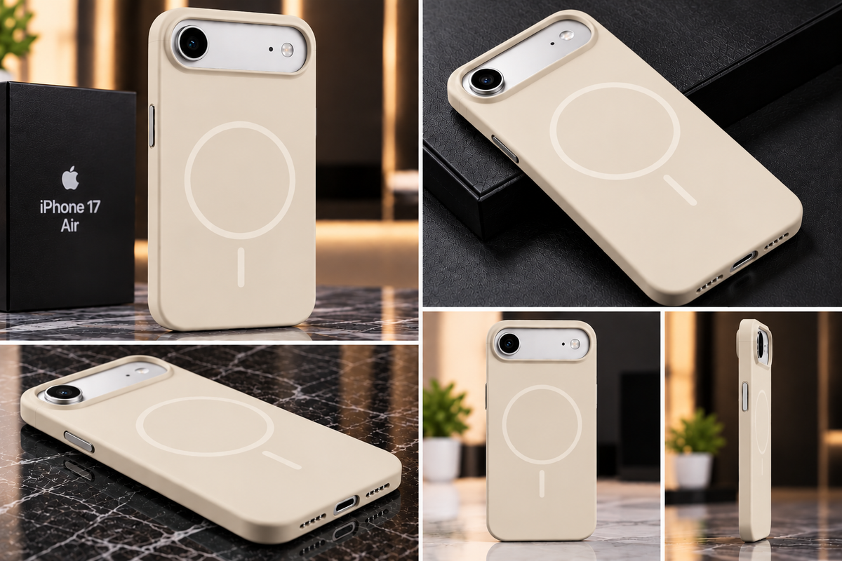 iPhone 17 Air Premium Soft Silicone Shockproof Case