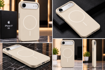 iPhone 17 Air Premium Soft Silicone Shockproof Case