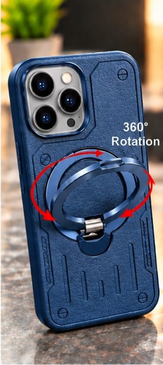 iPhone 15 Pro Ring Holder Magnetic Phone Case
