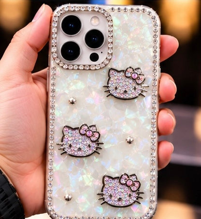 iPhone 15 Pro Luxury Crystal Bling Case