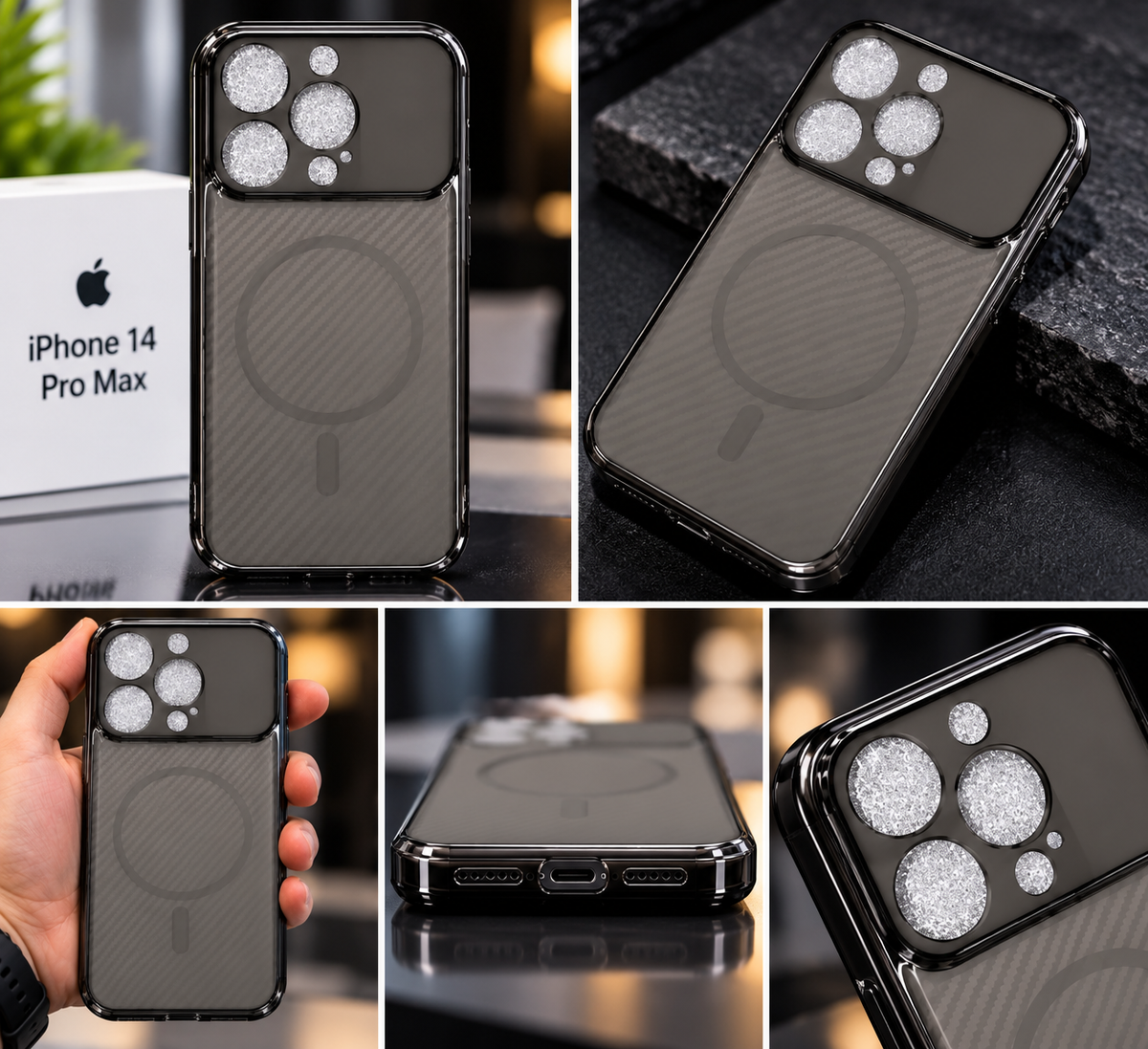 iPhone 14 Pro Max Transparent Airbag Case