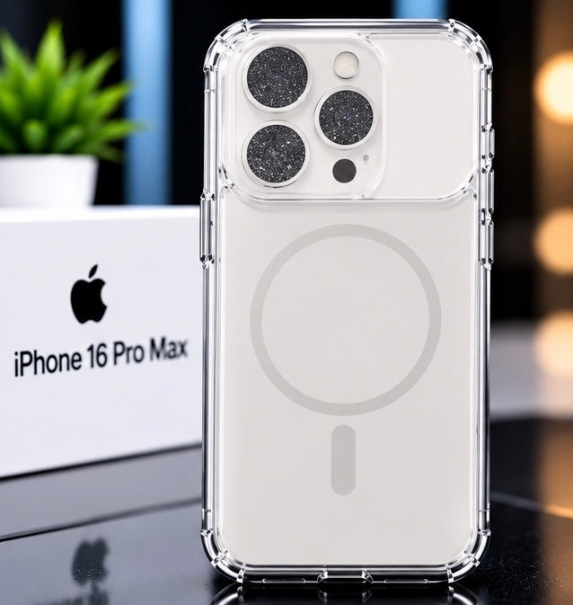 iPhone 16 Pro Max Transparent Airbag Case