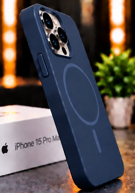 iPhone 15 Pro Max Premium Soft Silicone Shockproof Case