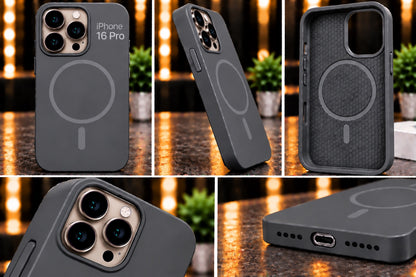 iPhone 16 Pro Premium Soft Silicone Shockproof Case