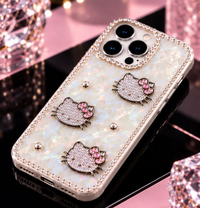 iPhone 16 Pro Max Luxury Crystal Bling Case