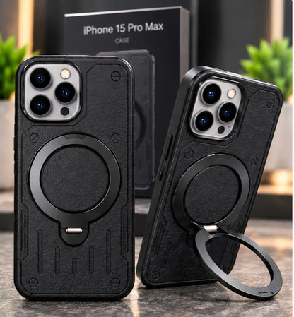 iPhone 15 Pro Max Ring Holder Magnetic Phone Case