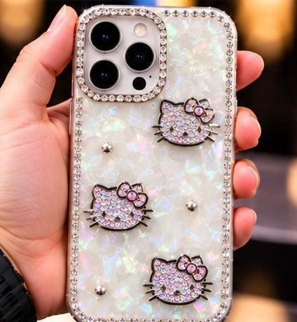 iPhone 15 Pro Luxury Crystal Bling Case