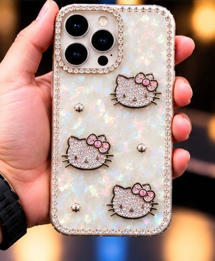 iPhone 15 Pro Max Luxury Crystal Bling Case