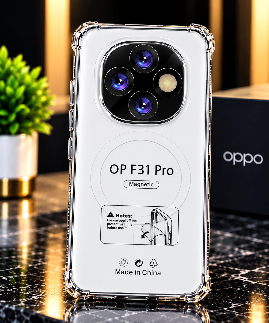 Oppo F31 Pro Anti Yellow Smart Case