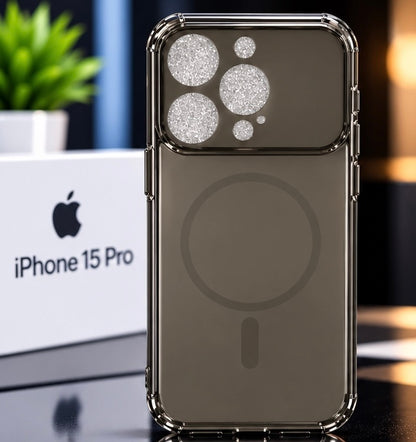 iPhone 15 Pro Transparent Airbag Case