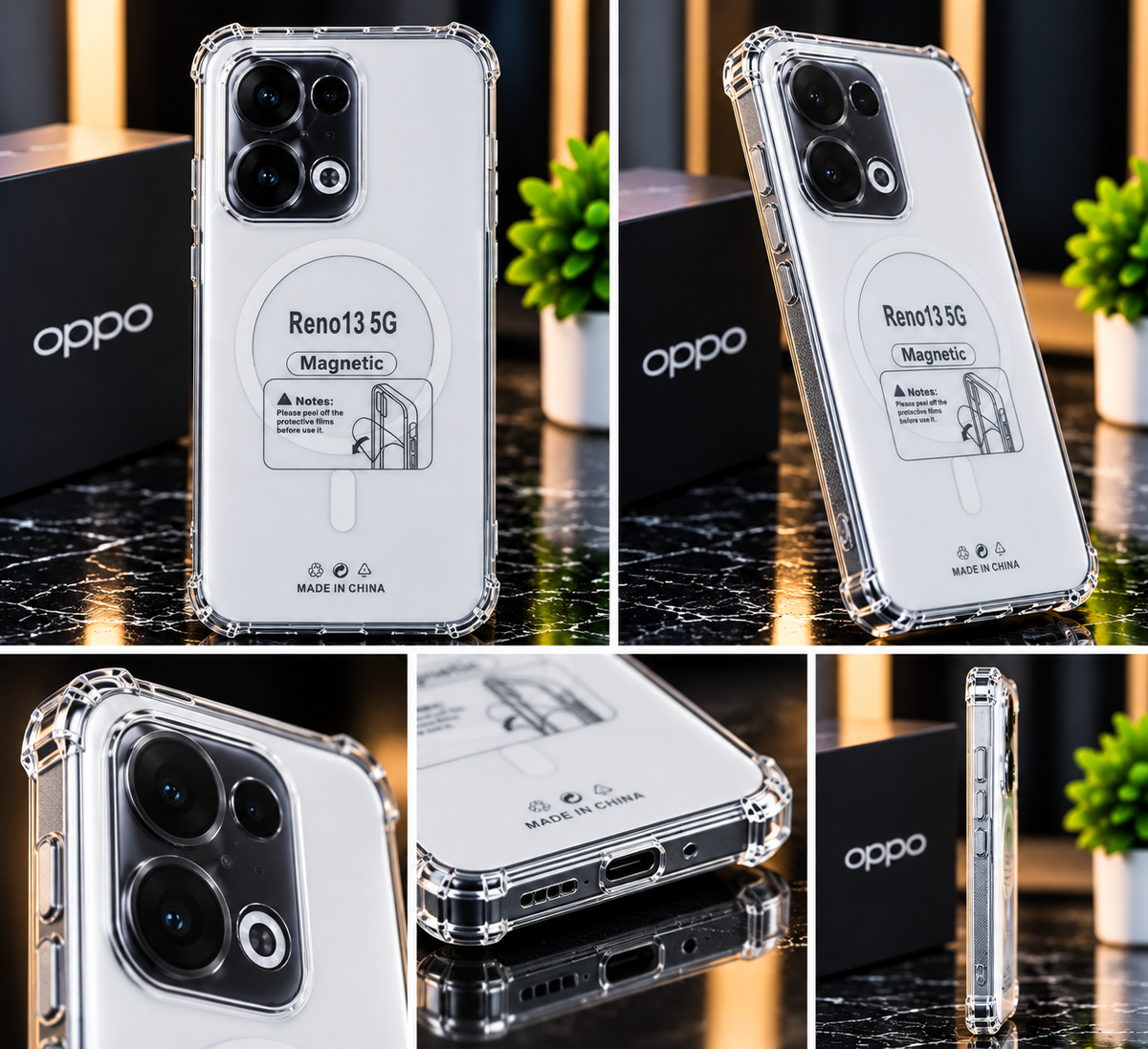 Oppo Reno 13 Anti Yellow Smart Case