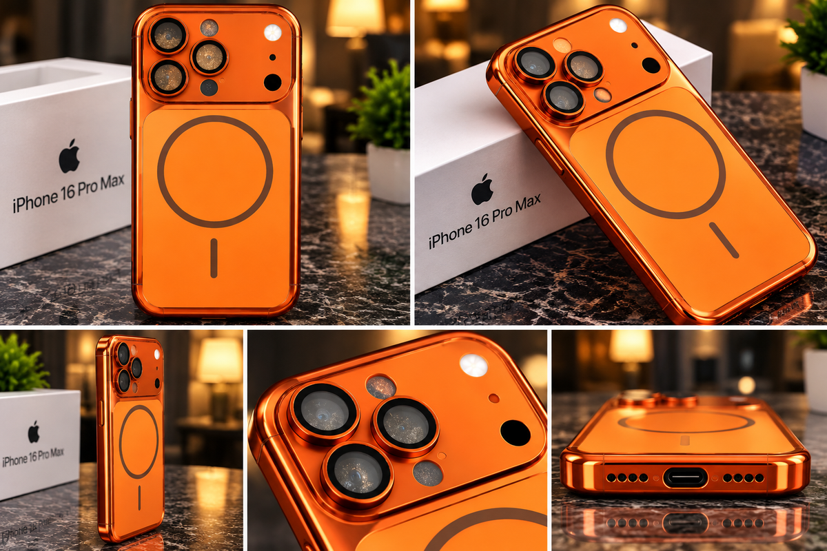 iPhone 16 Pro Max Converter Cover MagSafe Compatible Shockproof Protective Case