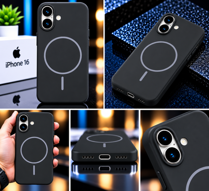 iPhone 16 Premium Soft Silicone Shockproof Case