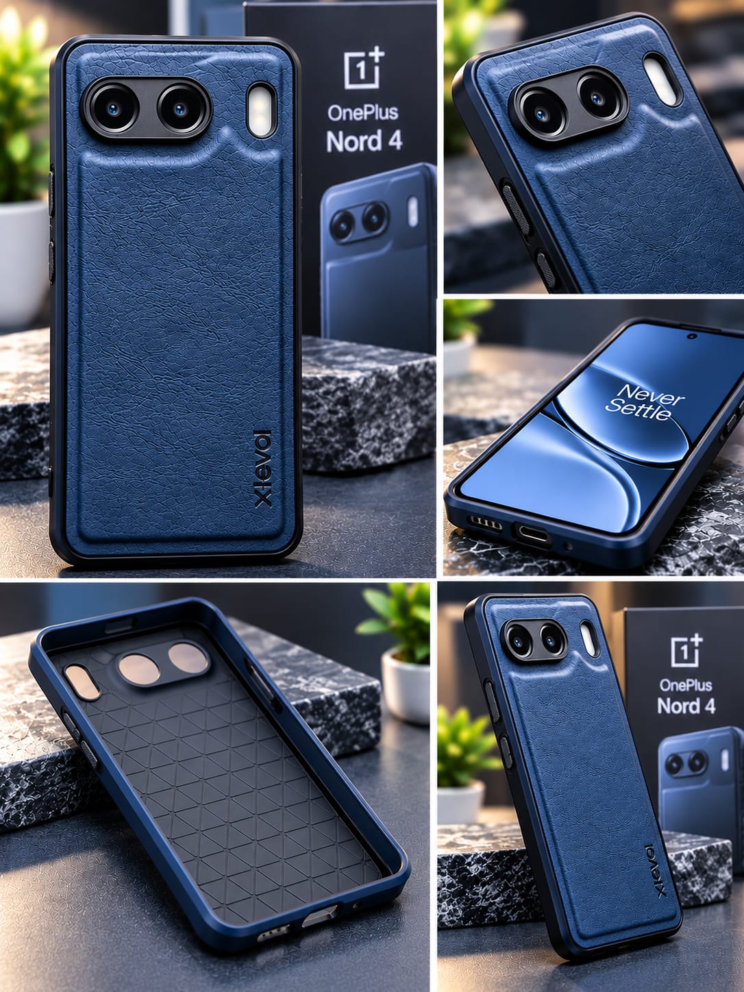 1+ Nord 4  Luxury Premium Leather Case