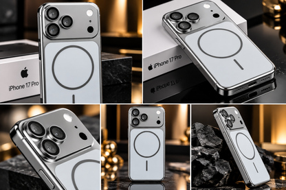 iPhone 17 Pro MagSafe Compatible Shockproof Protective Case