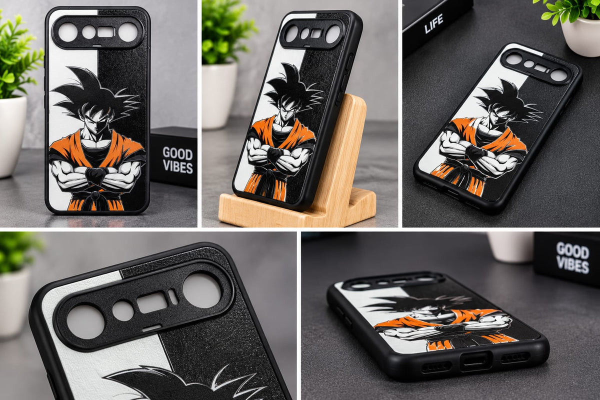 Vivo X300 FE Goku Anime Graphic Premium Phone Case