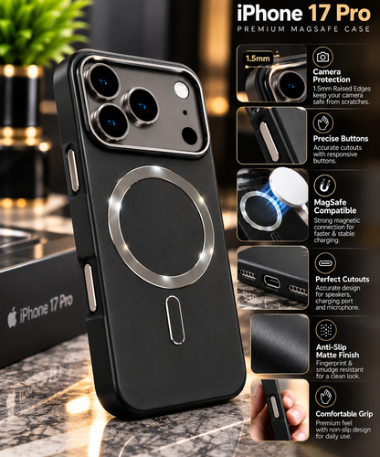 iPhone 17 Pro Premium Matte Protective Case