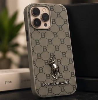 iPhone 16 Pro Premium Polo Ralph Lauren Style Luxury Protective Case