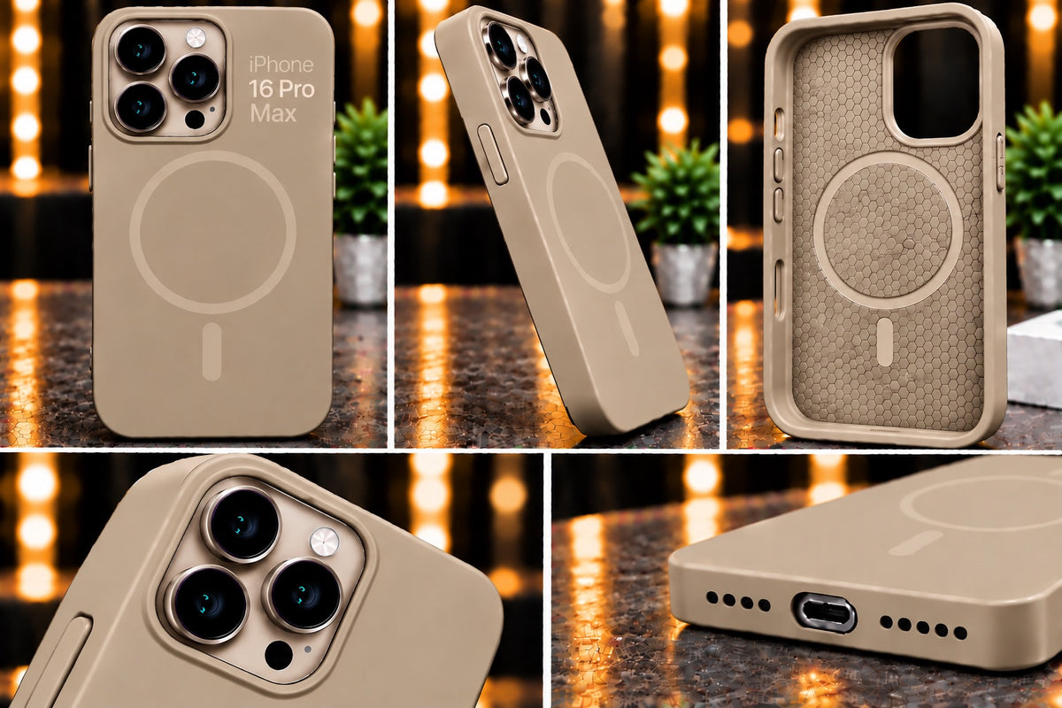iPhone 16 Pro Max Premium Soft Silicone Shockproof Case