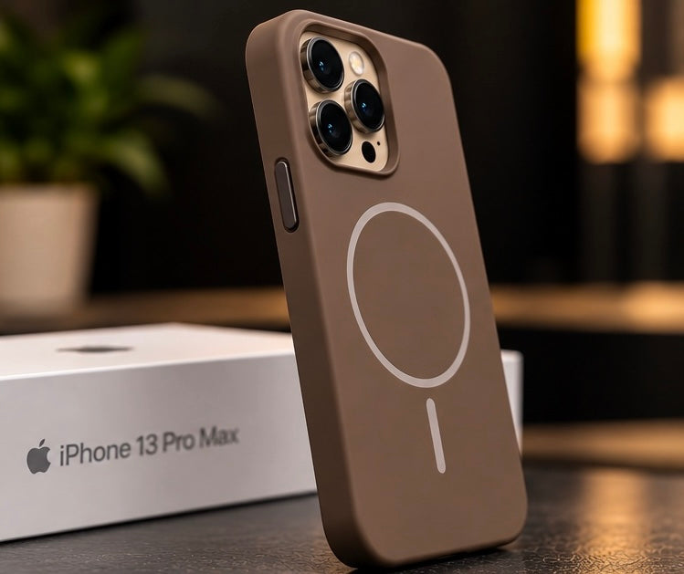 iPhone 13 Pro Max Premium Soft Silicone Shockproof Case