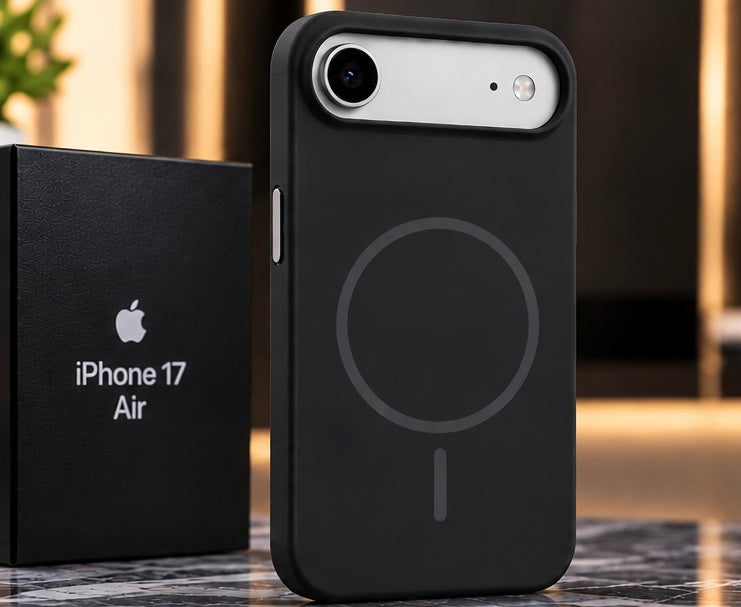 iPhone 17 Air Premium Soft Silicone Shockproof Case