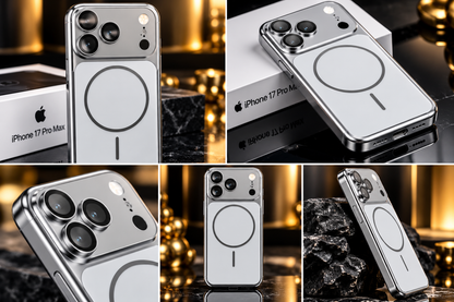 iPhone 17 Pro Max MagSafe Compatible Shockproof Protective Case