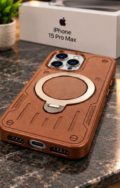 iPhone 15 Pro Max Ring Holder Magnetic Phone Case