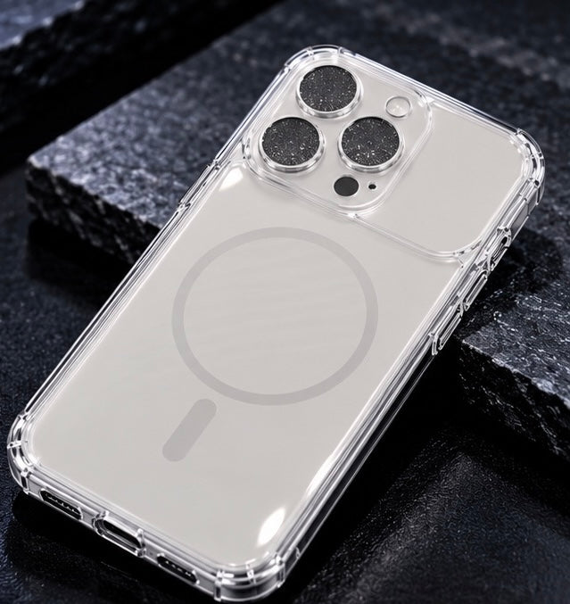 iPhone 15 Pro Transparent Airbag Case