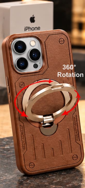 iPhone 15 Pro Max Ring Holder Magnetic Phone Case